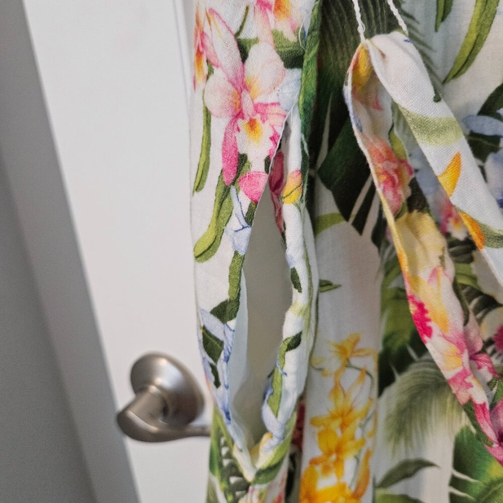 Tommy Bahama Breezy Blooms Midi Dress XL - Picture 9 of 10
